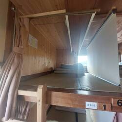 My bed with tatami mats