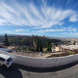 Panorama of La Alhambra