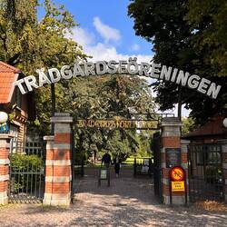 Trädgårdsföreningen - Park aus dem 19. Jhd. Mit Rosarium und Palmenhaus und ganz viel Relaxzonen