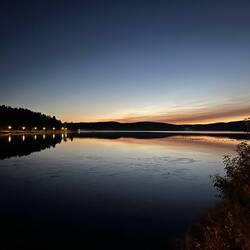 2 Stunden nach Sonnenuntergang