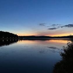 1 Stunde und 20 Minuten nach Sonnenuntergang