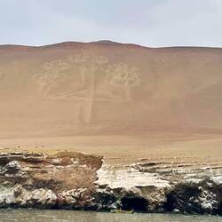 Eines der Nazca-Zeichen