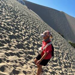 Erschwerlichen Weges geht es nun zu den Buggys