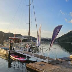 Letzter Blick aufs Boot