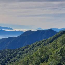 Here's Mt Fuji in the background - can you spot it?