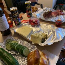 Heut haben wir selbst gekocht.