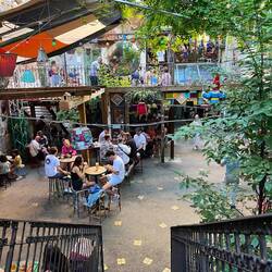 One of the ruin bars in jewish quarter