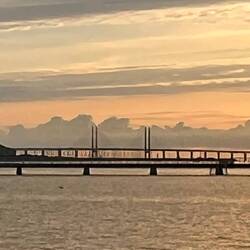 Blick auf die Öresundbrücke
