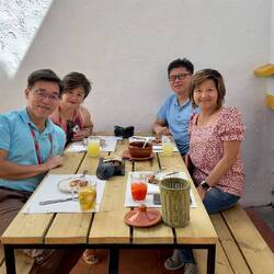Lunch at Pateo tapas restaurant