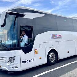 Elder, our driver, wowed all with skilled tight corner and narrow street maneuvers.