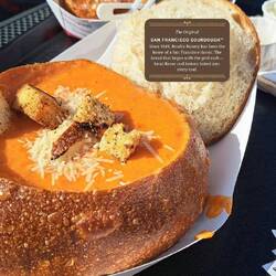 Lecker Suppe im Brot, war ein Gedicht 😋