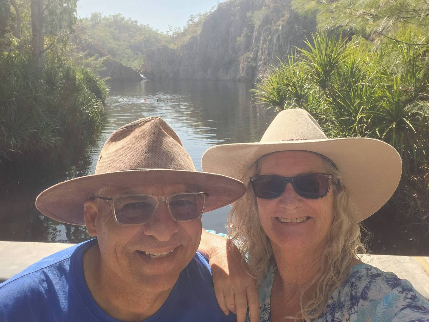 Edith falls lower pool