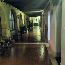 Inside the monestary