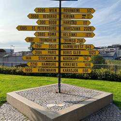 Wenn der Nordpol näher als Karlsruhe ist