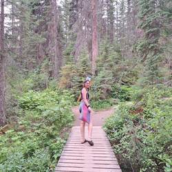Auf dem Rückweg bleibt der Hermelin leider versteckt.
