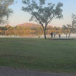 Visit from caravan site