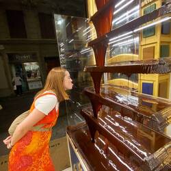 Chocolate shop - i think we had 15 free testers overall