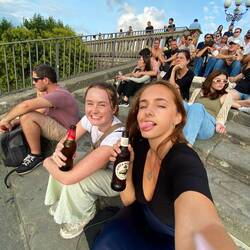 Watched the sunset here - saw 1 proposal and 2 weddings!