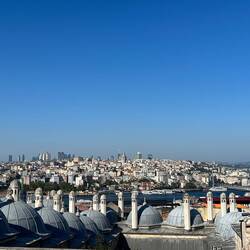 Beiatifuk view over the Bosphorus