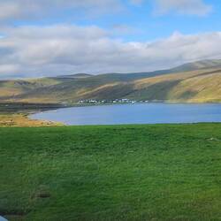 Sunshine to greet us at FAE airport