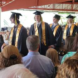 Graduation procession