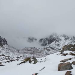 Blick auf das Plateau am Schottensee
