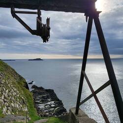 Old cable & stairs down to the ferry