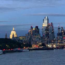 St Paul's Cathedral in the distance
