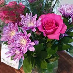 Fresh flowers, lovely touch