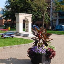 Halifax war memorial plaza