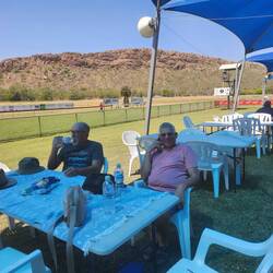 Getting there early to save the table 😊