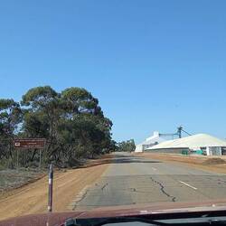 Coming into Latham.