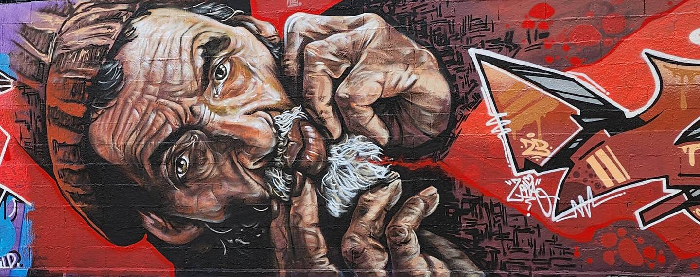 Street art by Felipe Pincel Echeverria