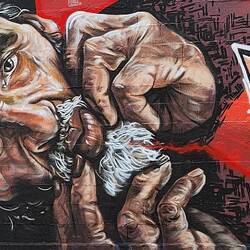 Street art by Felipe Pincel Echeverria