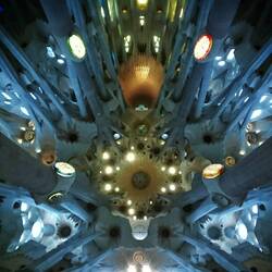 Inside the Sagrada Familia