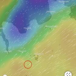 Der Sturm lässt langsam nach...