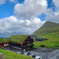 Gjaargardur Guesthouse Gjogv, our hotel