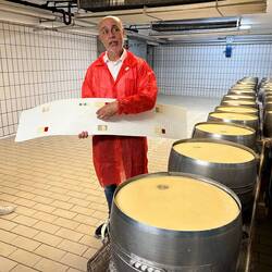 Das ist die Matrize für den Käserand