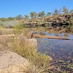 Sandy gorge was like a postcard every direction you looked