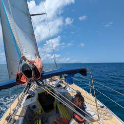 Tacking this way....