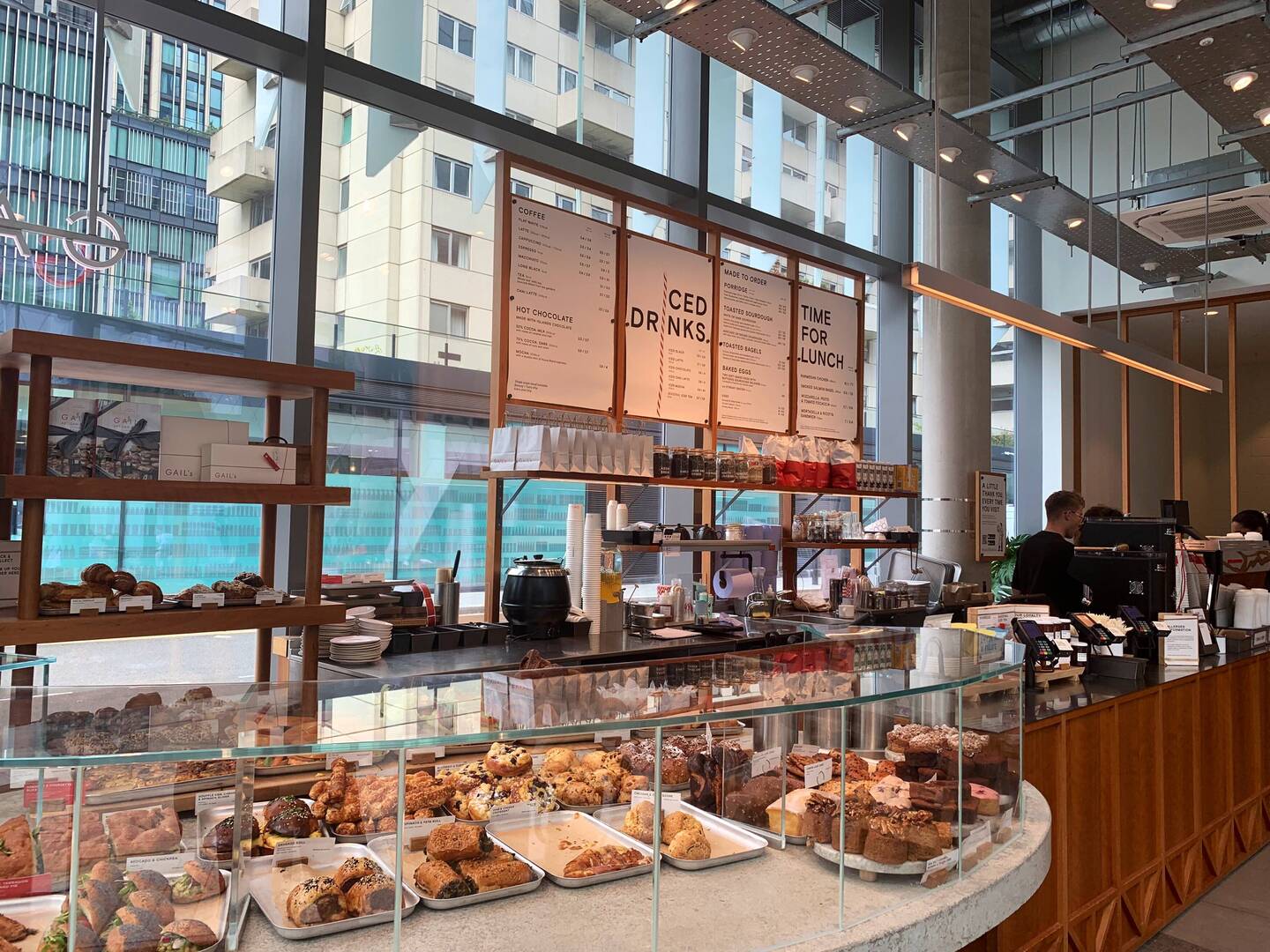 Gails - healthy food, good lattes, great ambience