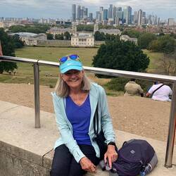 View of London from the Greenwich Observatory