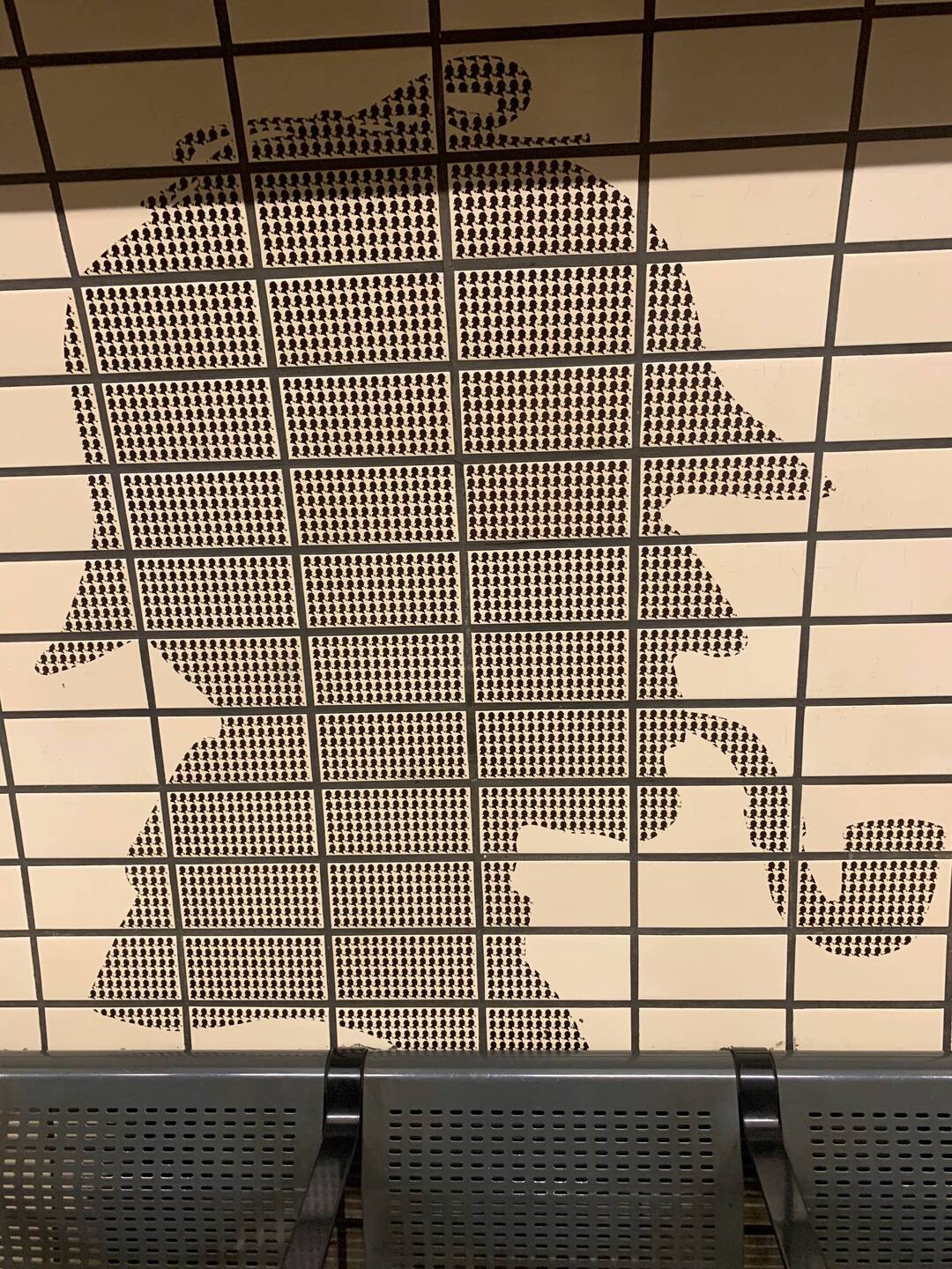 Sherlock Homes on the Victoria line.