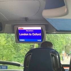 Train strike means Oxford by bus then cheltenham by suoe slow local bus