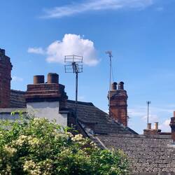 Chimney pots - so British