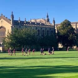 Cheltonham college - up & coming rugby players.