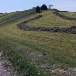 Ein wenig wie auf dem South Downs Way in Sussex. Ein sehr empfehlenswerter Weg. Nur 160km lang!!