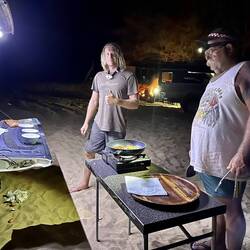 The boys are cooking tonight.