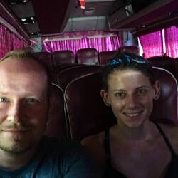 Im Reisebus