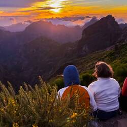 Sunset at Pico do Arieiro